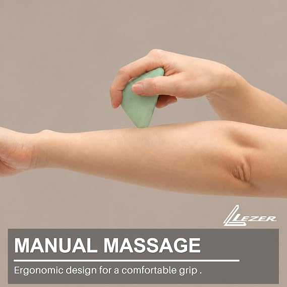 Trigger Massage Point, 3-Angle Deep Tissue Massager, Muscle Release, Green
