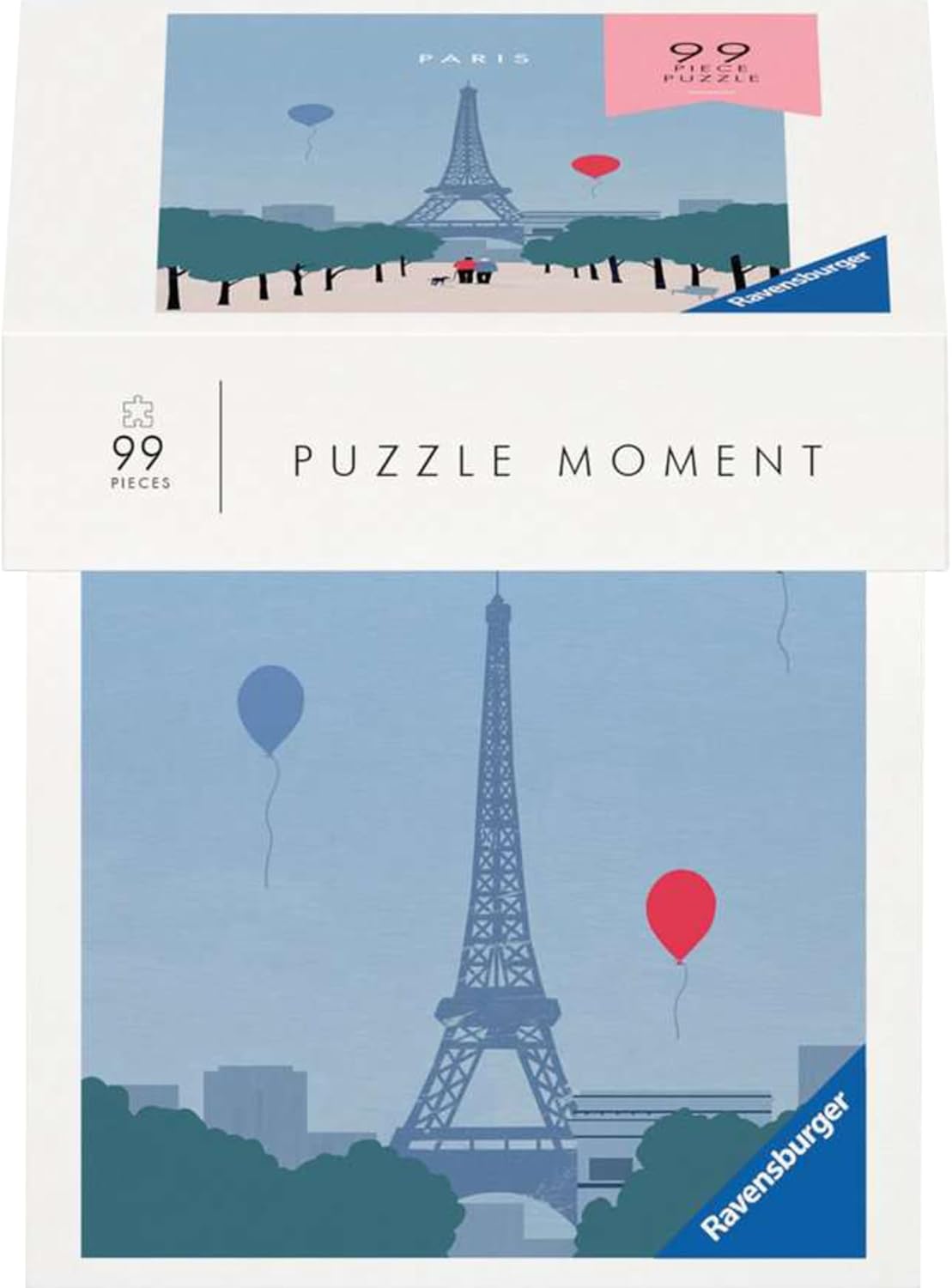 Ravensburger Puzzle Moment - Paris - 99 Piece Puzzle | Premium Quality Made in Europe | FSC-Certified Materials
