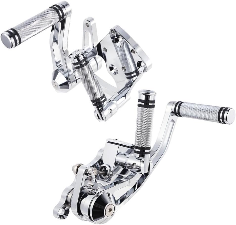 Billet Aluminum Chrome Forward Control Compatible with Motorcycle Parts Softail 2007-2017