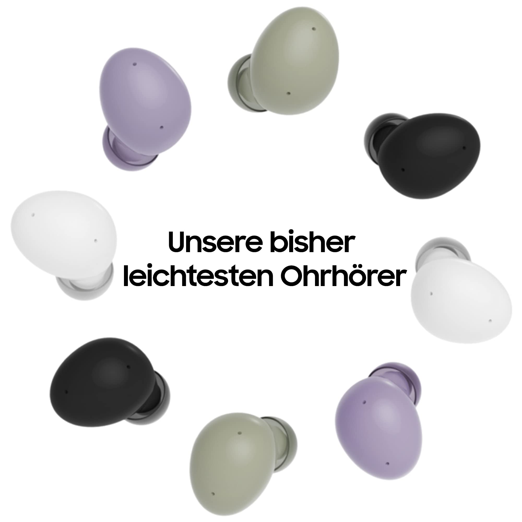 Galaxy Buds2 Lavender サムスン Samsung Galaxy Buds 2 Fioletowe - Lavender SM-R177