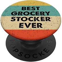 Grocery Stocker Shirt | Best Grocery Stocker Ever PopSockets Swappable PopGrip