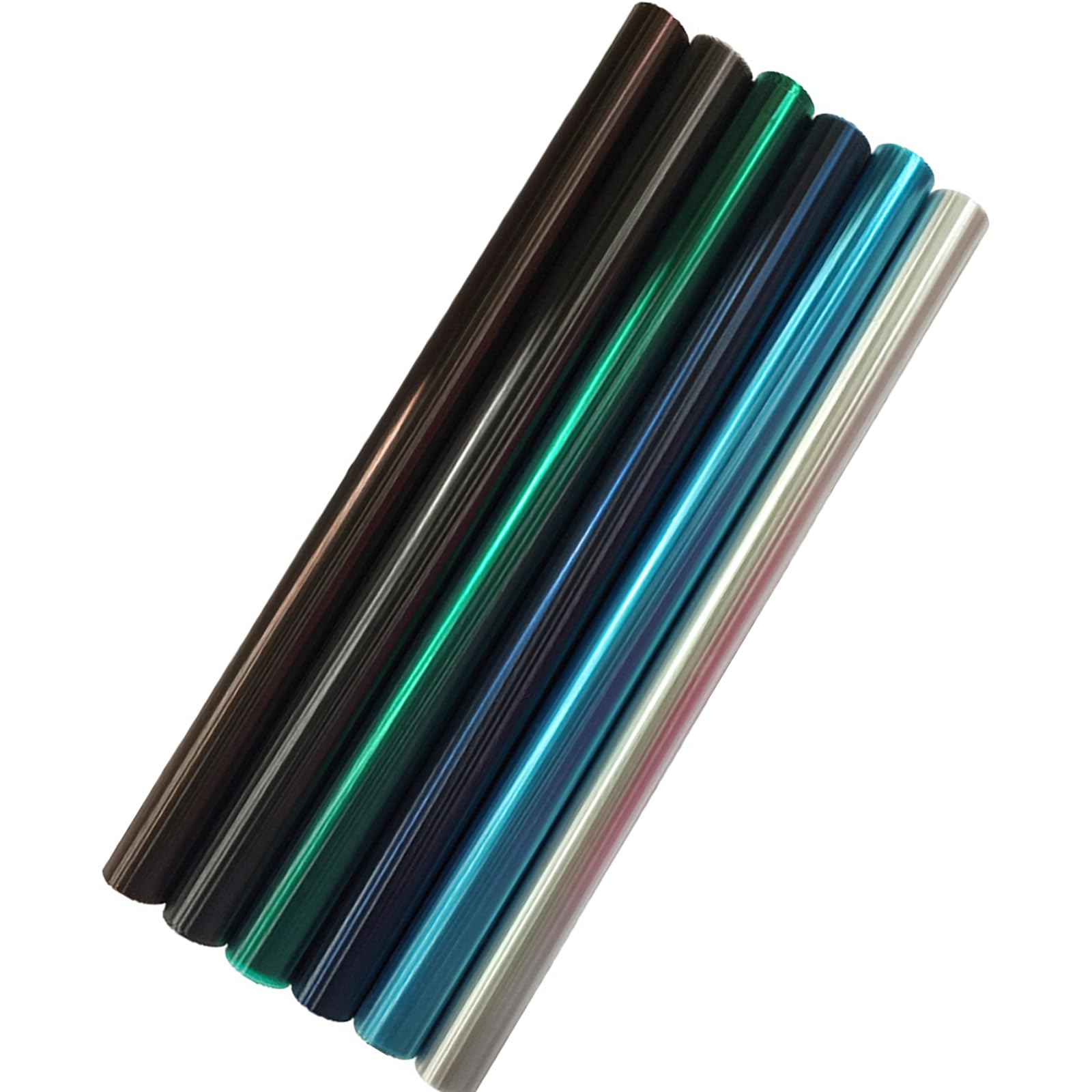 Sicherheitsfolie für Fenster 0.12 mm, Mattierte UV-Schutz Folie, Elektrostatisch Haftend, Isolierfolie für Glas - Badezimmer, Wohnzimmer, Büro(Size:90CM*10M,Color:Blau)