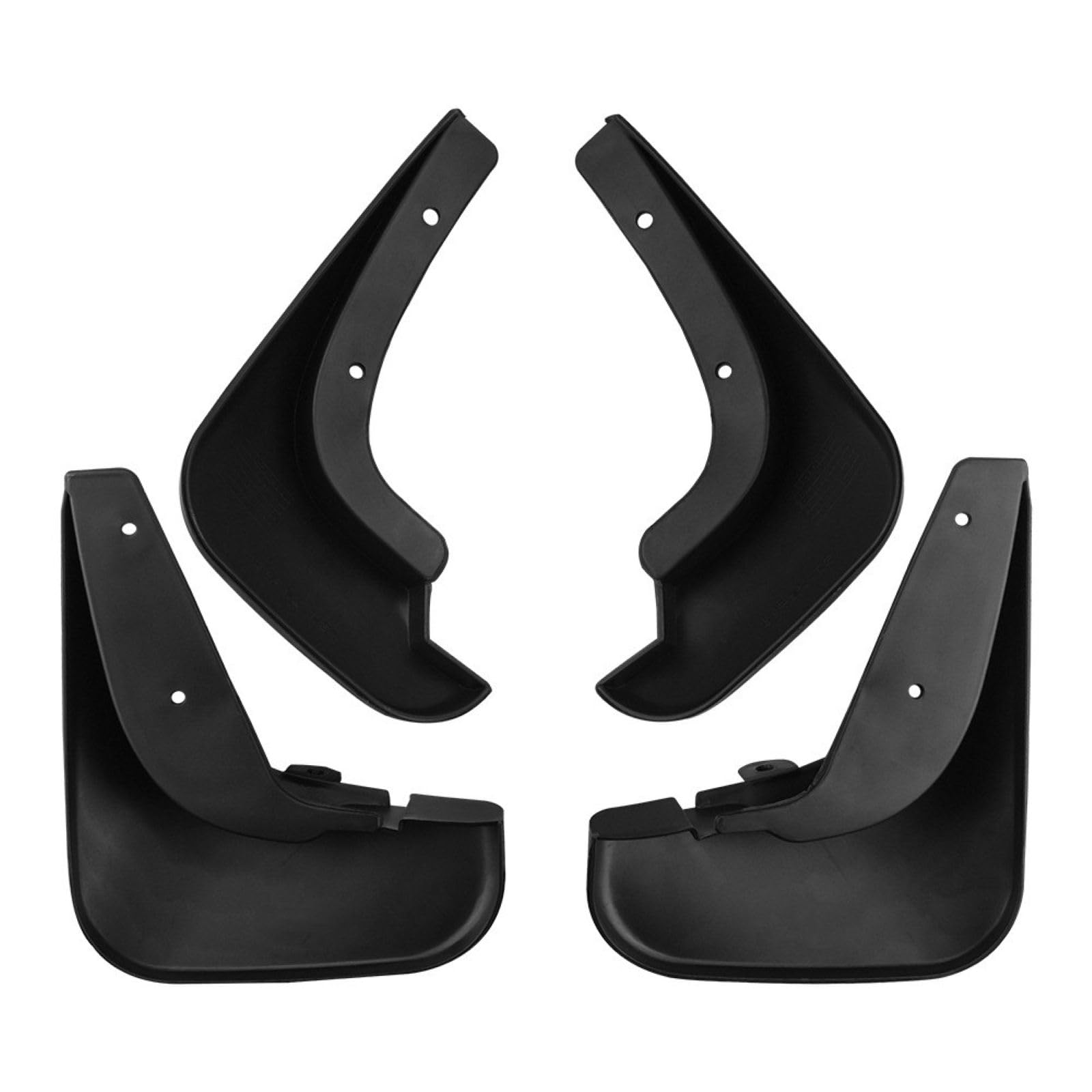 CDQSB 4 Pcs Car Mud Flaps for Buick Excelle 2008-2017, Front Rear Fenders Splashproof Splash Guards Mudflaps Protects Accessories