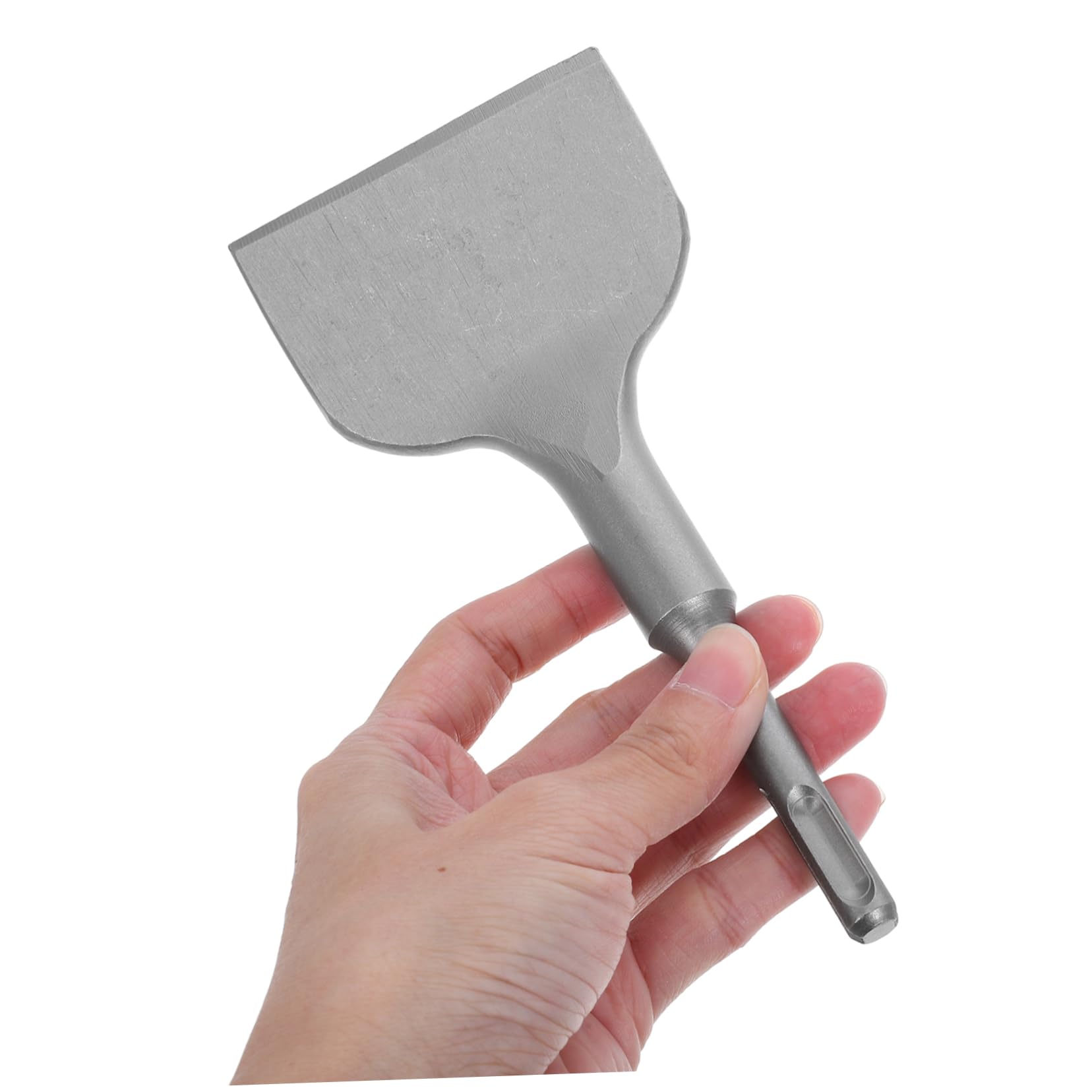 Set di Scalpelli per Cemento da 5 Pezzi in Acciaio Cromato | Mattoni e Cemento, Include Punta Larga, Piatta, Appuntita e U, Uso in Ristrutturazione Domestica
