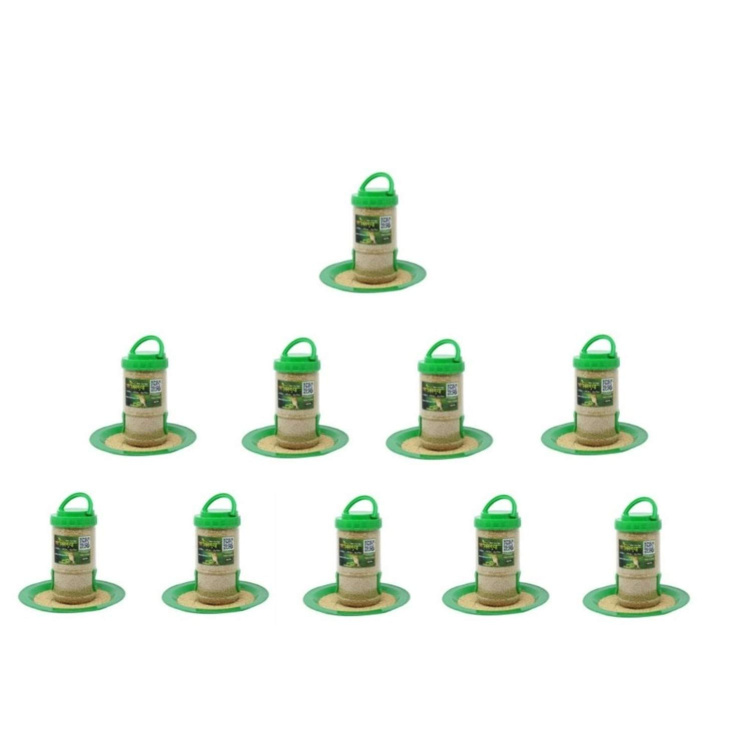 Amijivdaya Small Bird Food Feeder with Holding Handle Pack of 10 (B07N7KZS1F) Amazon Price History, Amazon Price Tracker
