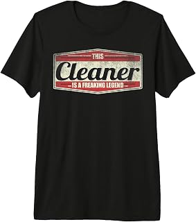 Funny Profession Quote Vintage Cleaner Premium Tri-blend T-Shirt
