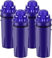 ICEPURE 4-Pack Replacement Water Filters for PUR CRF950Z, PPF900Z, PPT700W, CR-1100C & More Pitchers - NSF Certified, Reduces 99% Chlorine