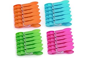 Durable Plastic Clothes Pins for Effortless Laundry Days