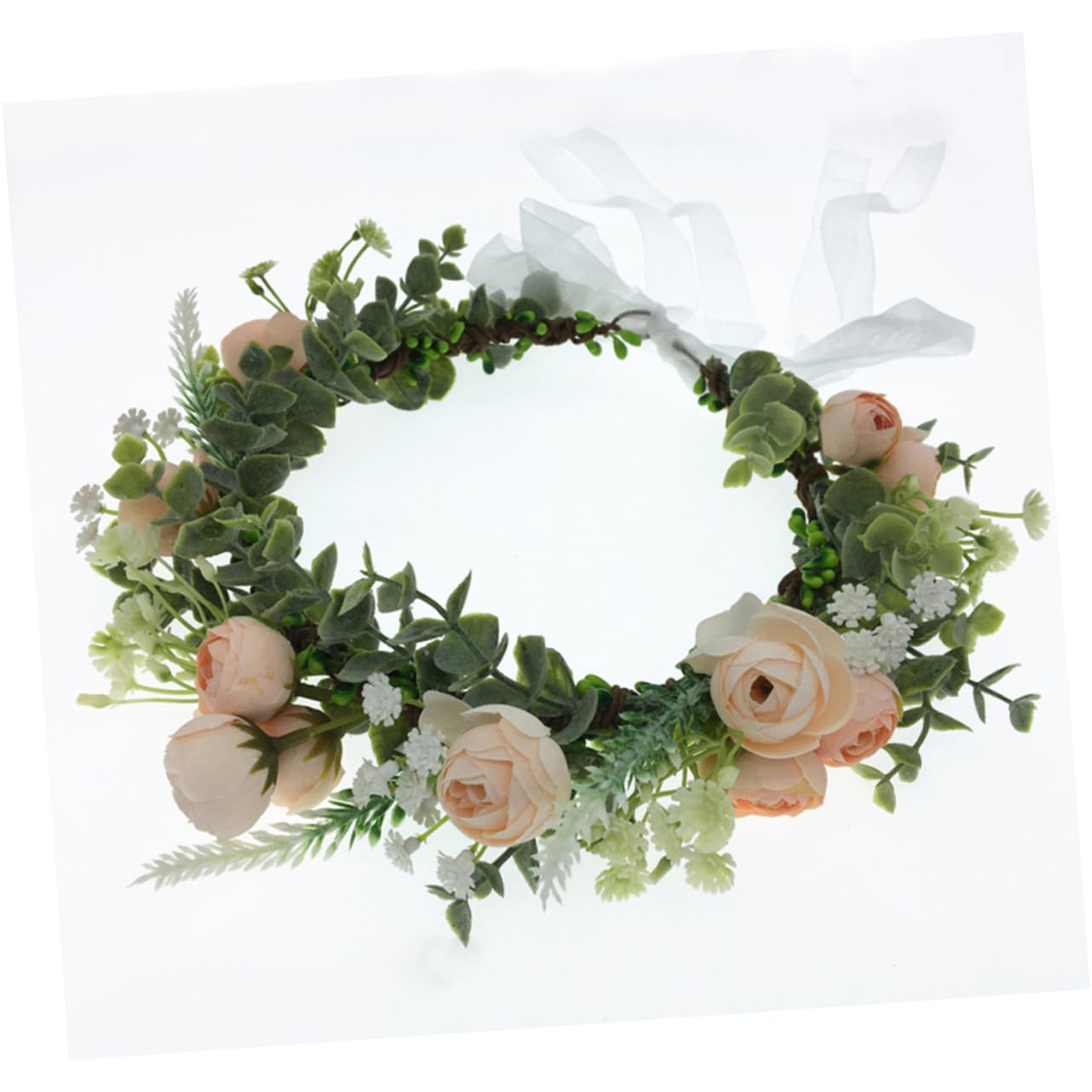 Didiseaon 3 Piezas De Guirnaldas De Flores De Boda Aro Para El Pelo Diadema De Novia Tocado Tocados De Novia De Vacaciones Del Departamento Mori