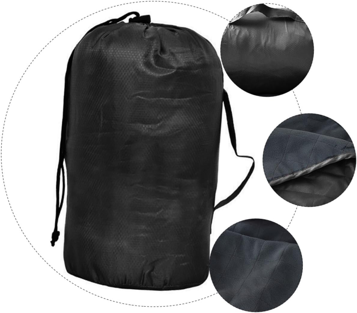 Waterproof Fleece Blanket Outdoor Picnic Mat Sandproof Foldable Camping Blanket Warm Ground Cover for Hiking and Beach Use