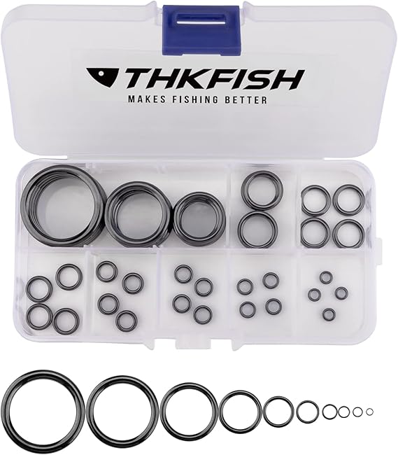THKFISH Fishing Rod Repair Kit Fishing Rod Eye Repair kit Fishing Rod