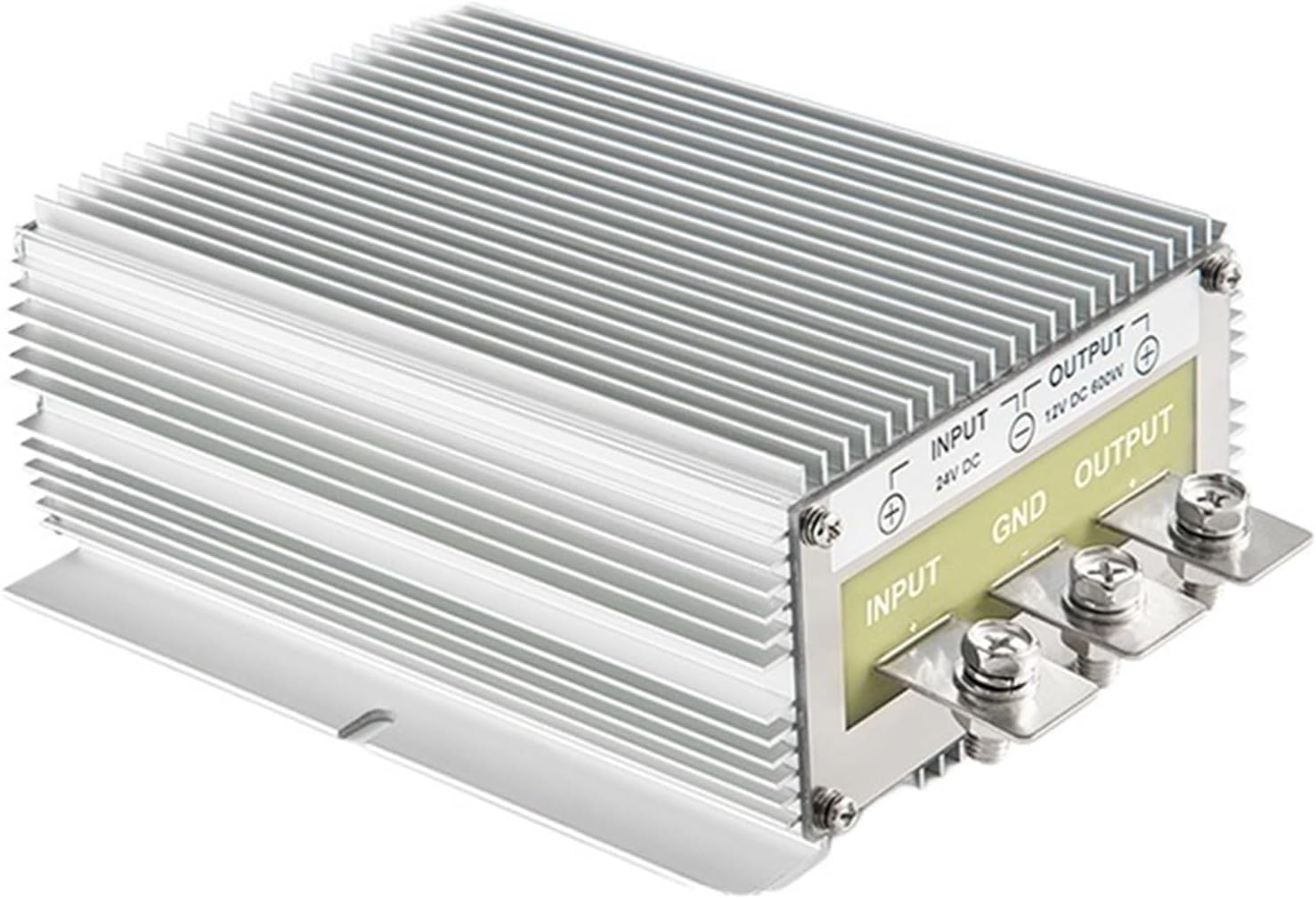 24V to 12V 60A 720W Newest DC Step Down Converter Reducer for Automotive Machine Acc Enable 5 Terminal(24V to 12V 60A)