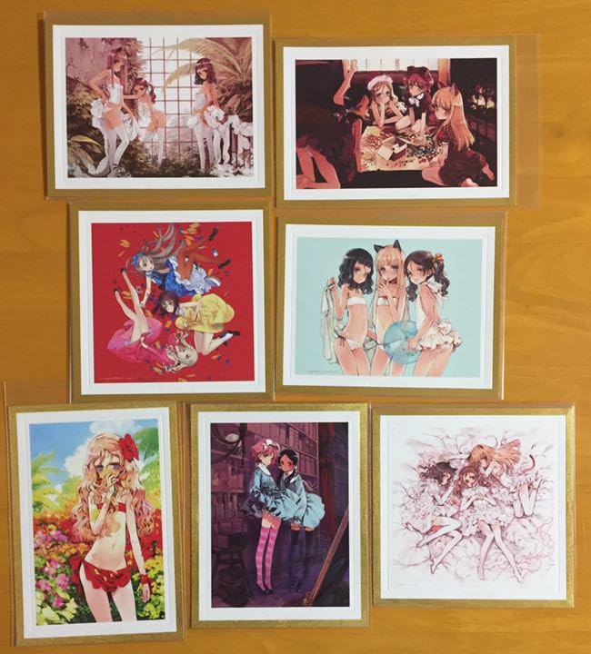 20周年記念ポストカードセット 大槍葦人 C90 少女騎士団