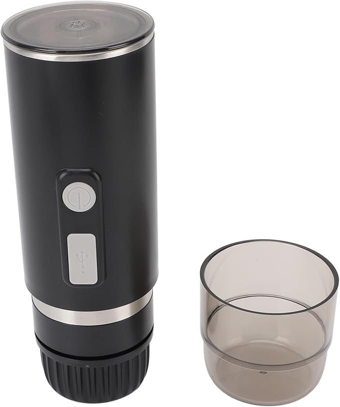 Cafetera Portátil Eléctrica para Café Molido y Cápsulas con Batería Recargable miniatura 4