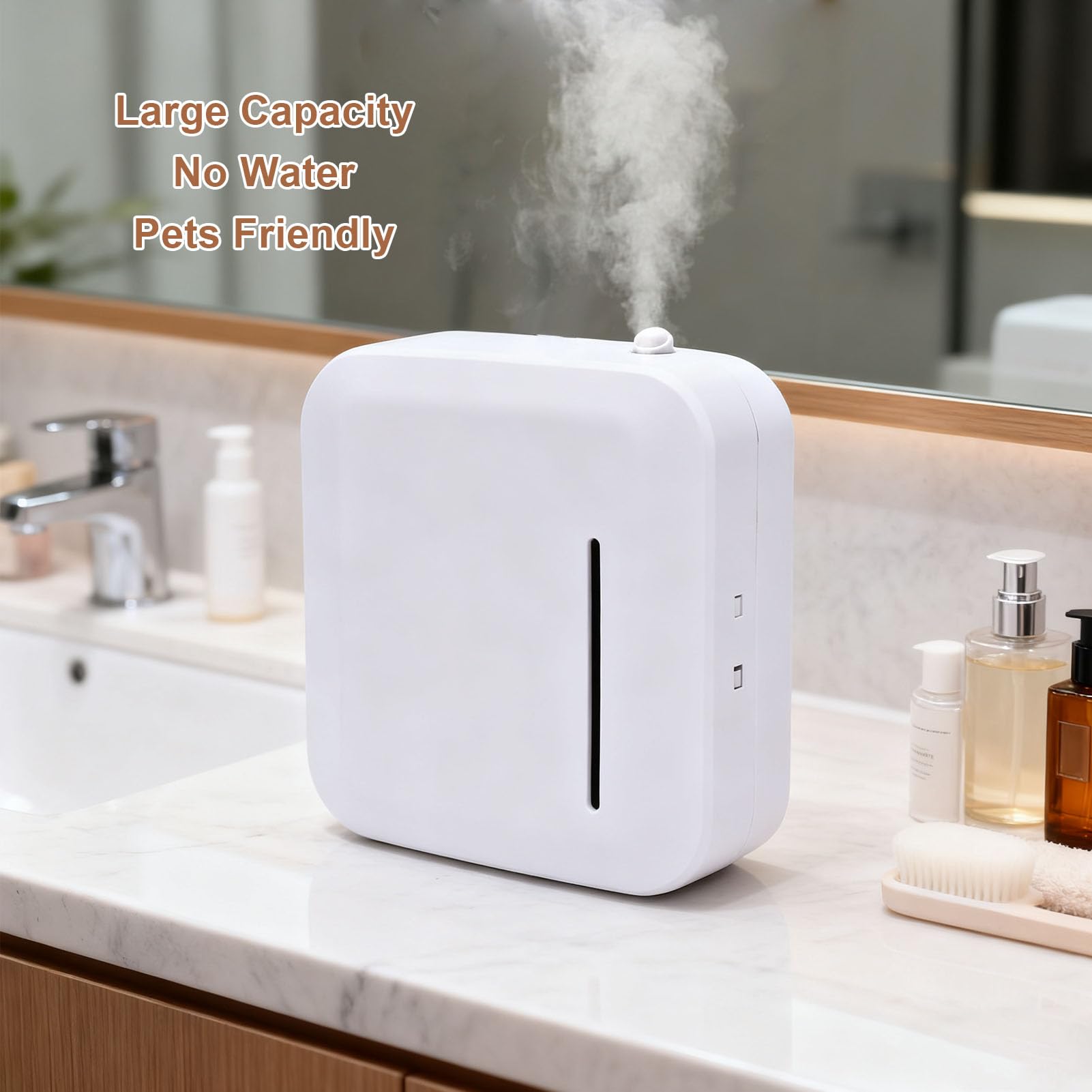 Zunate Diffusore di Oli Essenziali Senza Acqua Diffusore per Aromaterapia con Macchina dell'aria Smart Scent con Controllo App, Batteria o Presa, Copertura da 150 Ml per Spa di Hotel in Ufficio in