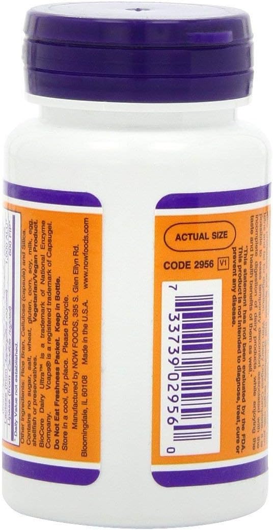 Now Foods Dairy Digest Complete 180 count (90 count X 2 Pk) - Image 3