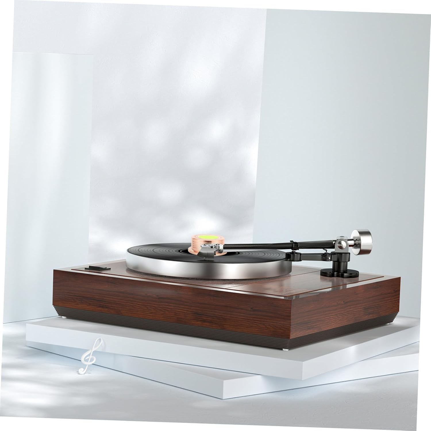 Record Weight Stabilizer Clamp for Turntable, Aluminium Alloy Golden