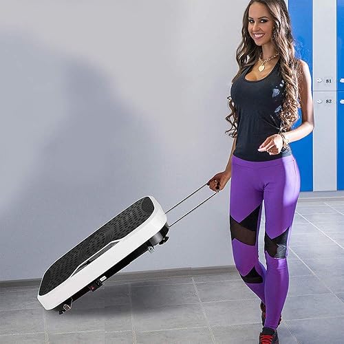 Miniatura 3 de Hurtle Fitness - Máquina de plataforma de vibración - Gimnasio en casa máquina de ejercicio entrenador de entrenamiento para pérdida de peso rápida