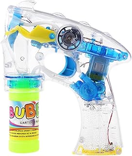 Alasum Bubbles for Kids Bubbles Wands for Kids Bubble Electric Bubble Stick Electric Bubble Wands Electric Bubble Maker Space Manufacturing Machine Child Yellow Bubble Wand