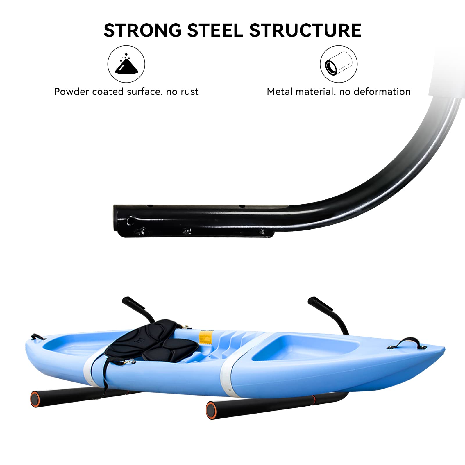 Support de rangement pour planche à pagaie pour plafond/mur, support mural robuste pour planche de surf pour exposer les SUP, paddleboards, longboards, shortboards