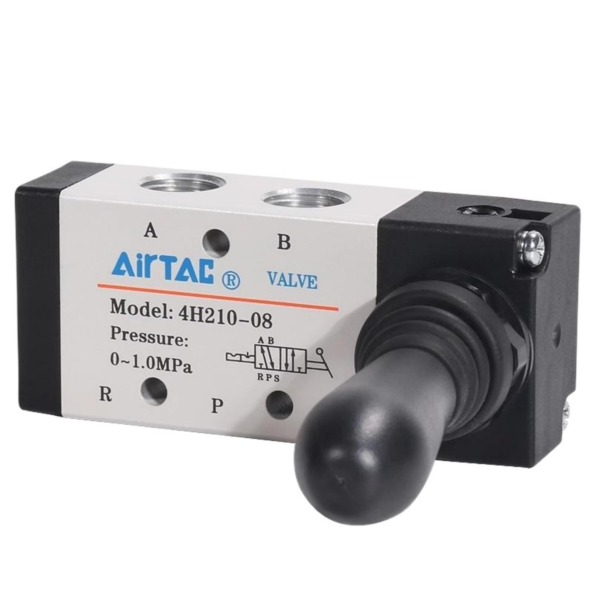 Hand Lever Valve AirTAC 4H210-08 1/4"PT 5/2 Way Manual Control Direct Acting Type Pneumatic Air — Amazon image 3