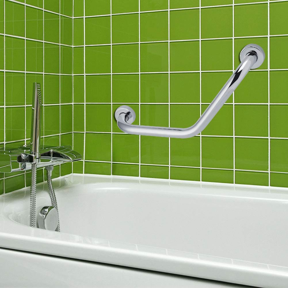 Asidero Ducha Stainless Steel Bathtub Arm Safety Support Handle Bath Shower Grab Tub Bar Wall Mount Handle Grip Toilet Bathtub Handrail Asidero BañO