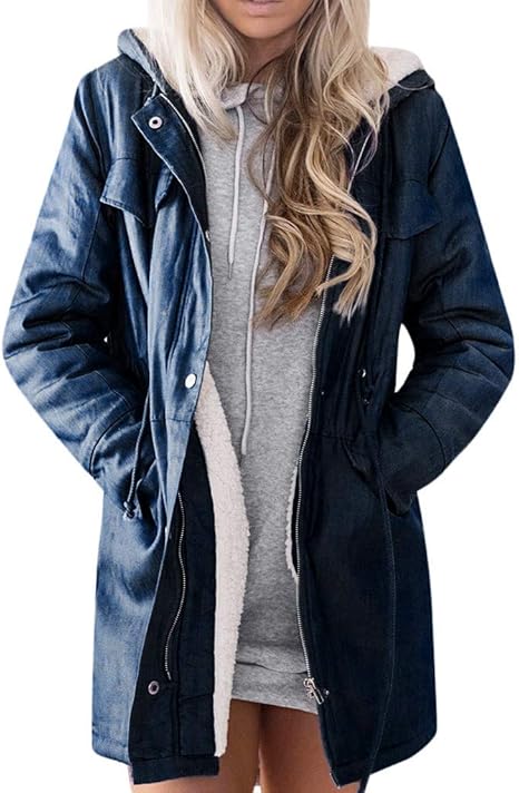 Logobeing Chaqueta Abrigos Mujer Invierno Rebajas Talla ...