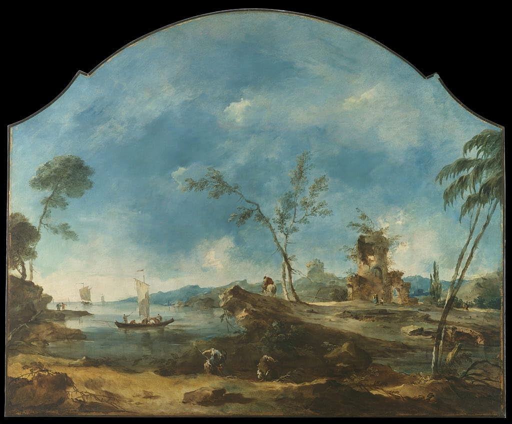 Affiche toile Francesco Guardi grand format pour tableau mural - 5
