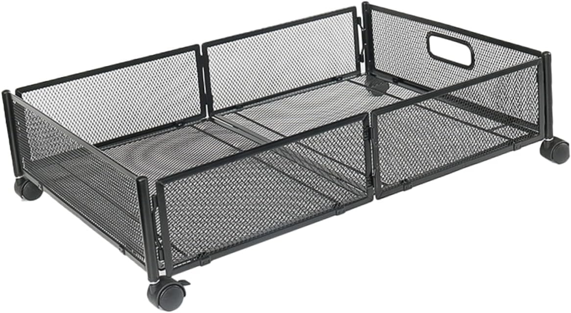 Mobestech under Bed Storage Organizer Foldable Design Multi-purpose Container for Clothes and Shoes Space-saving Rack for Bedroom and Sofa Use Easy to Store