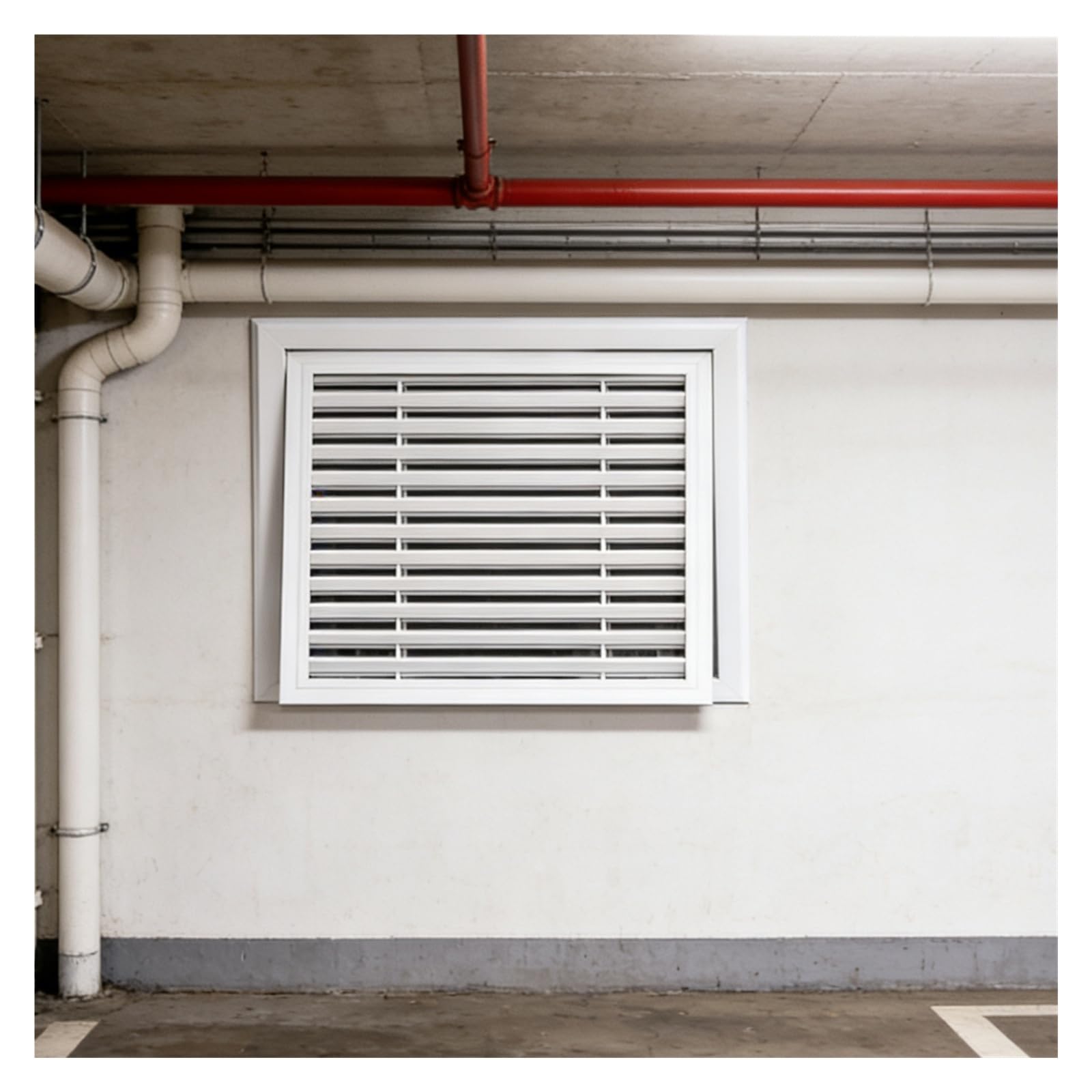 Coperture di ventilazione in alluminio con filtro 28x28" griglia Louvered per sistemi domestici facile manutenzione prese d'aria per spazi interni moderni