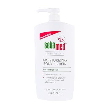 Sebamed Moisturizing Body Lotion With Face & Body Wash And Travel Wash