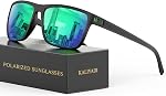 KALIYADI Sunglasses for Men Polarized-Sunglasses-Men: Classic Sun Glasses with UV400 Protection for Driving Fishing Golf