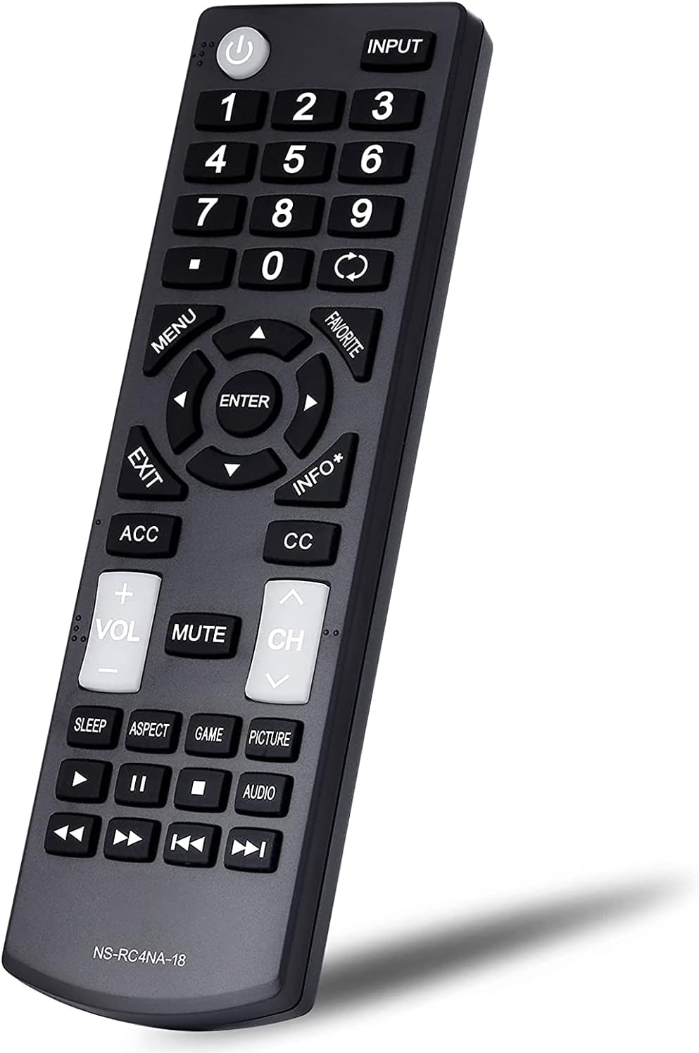 Replacement Remote Control Fit for Insignia LED LCD Smart TVs - Not for Fire & Roku TV