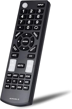 Replacement Remote Control Fit for All Insignia LED LCD Smart TVs