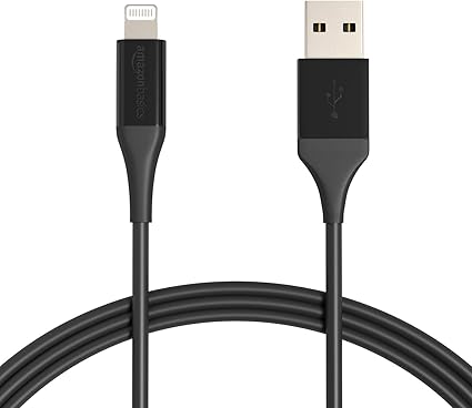 Amazon Co Jp Amazonベーシック ライトニングケーブル Usb Mfi認証 Iphone充電ケーブル アドバンスドコレクション ブラック 1 8m パソコン 周辺機器