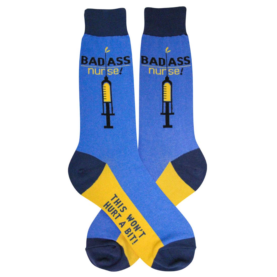 Foot TrafficMen's Professional Novelty Socks, Funny Special Interest Socks