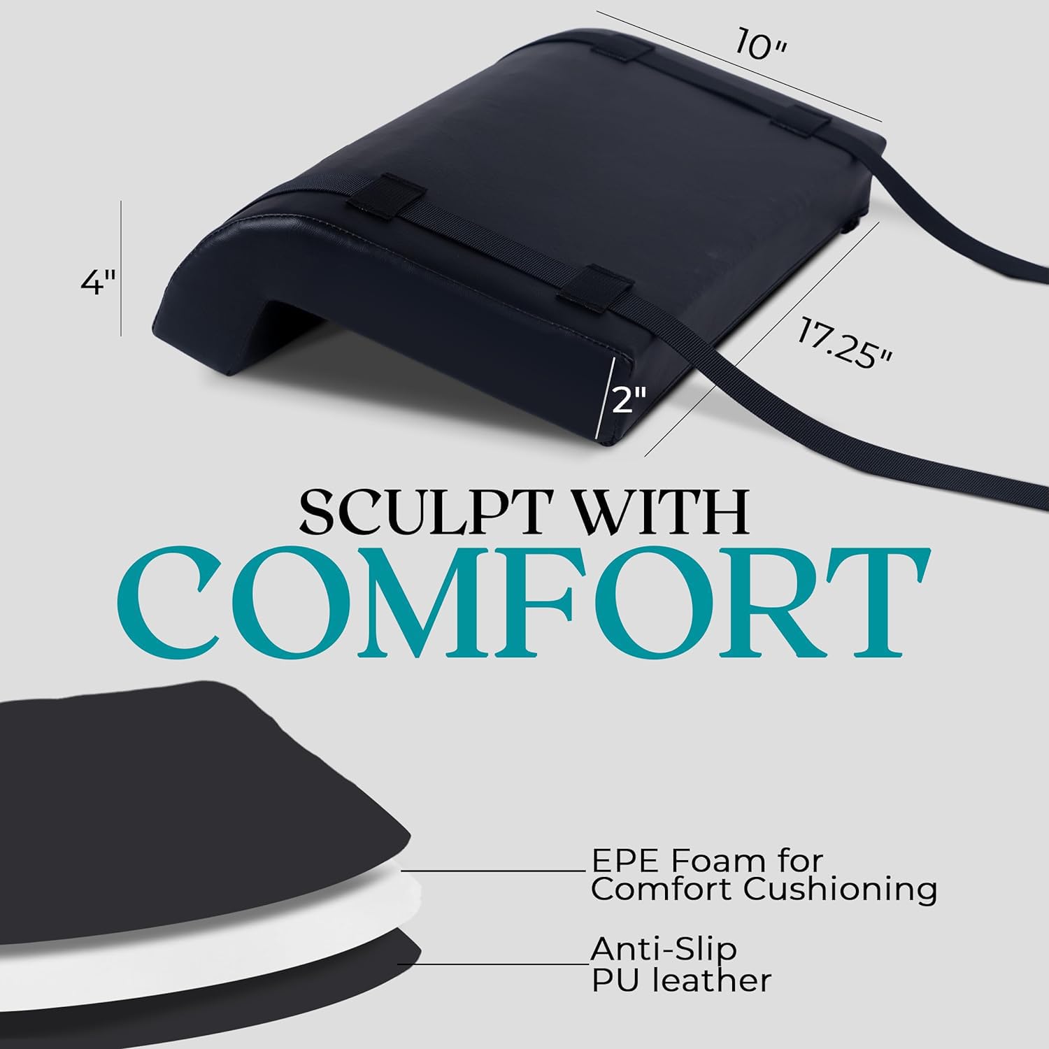 Hip Thrust Bench Pad para espalda, hombros y cuello, aparatos de fitness, almohadilla de espuma para levantamiento de pesas, levantamiento de caderas, banco, cojín para aparatos de fitness, equipos de