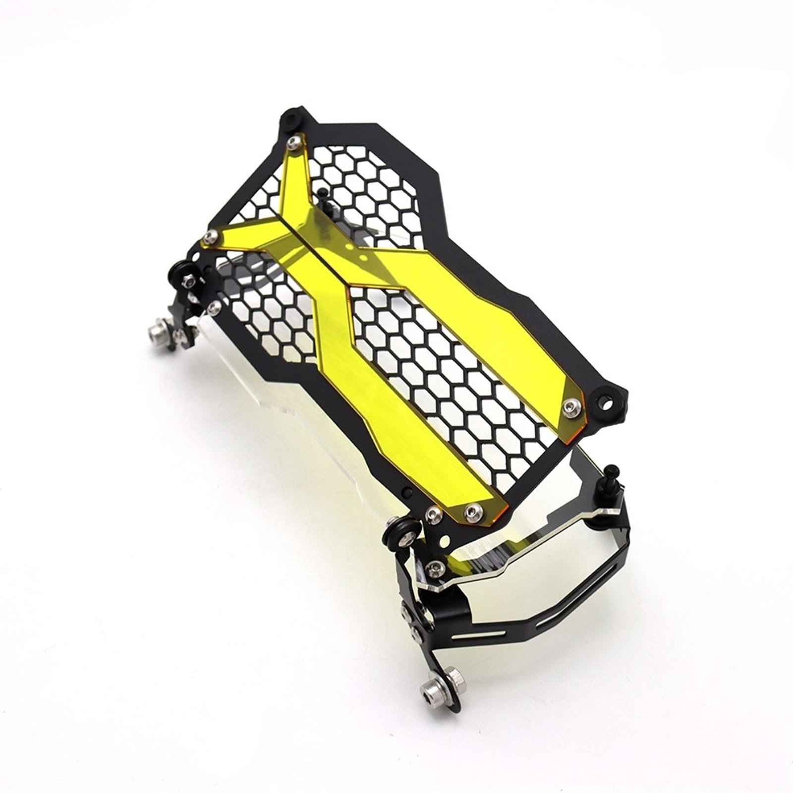 Faro Griglia Protettiva Moto Flipable Faro Protezione Griglia Protezione Copertura Per BMW Per Avventura Per R1250GS 40th Anniversary Edition 1250 GS LC ADV Protezione per Faro per Moto (Colore : 4