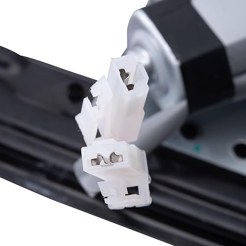 Miniatura 7 de Brock 1552-0107R Elevalunas eléctrico delantero derecho del pasajero con motor con conector de 2 pines compatible con Chevrolet Cruze 2012-2015