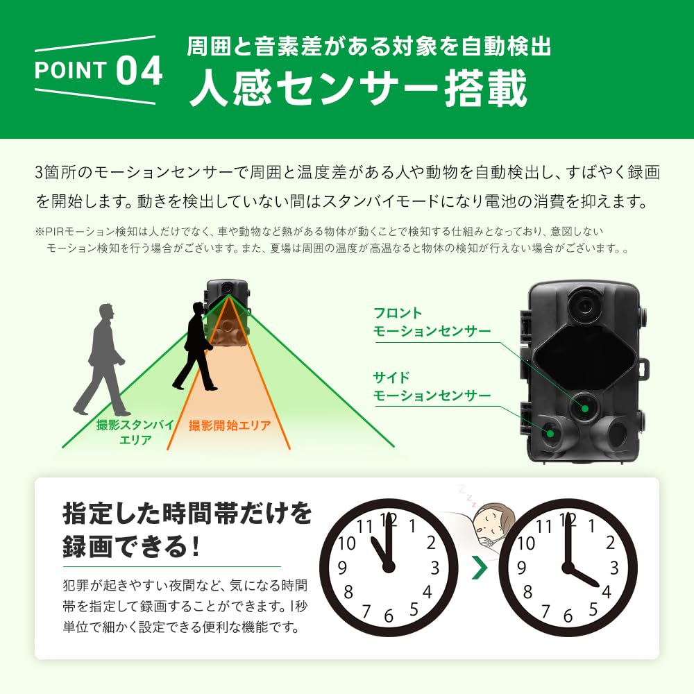 Amazon.co.jp: WTW 塚本無線 トレイルカメラ 防犯カメラ 熊 害獣 監視