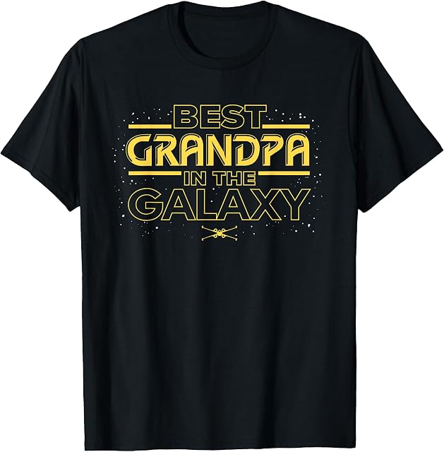 Best Grandpa in the Galaxy Tee