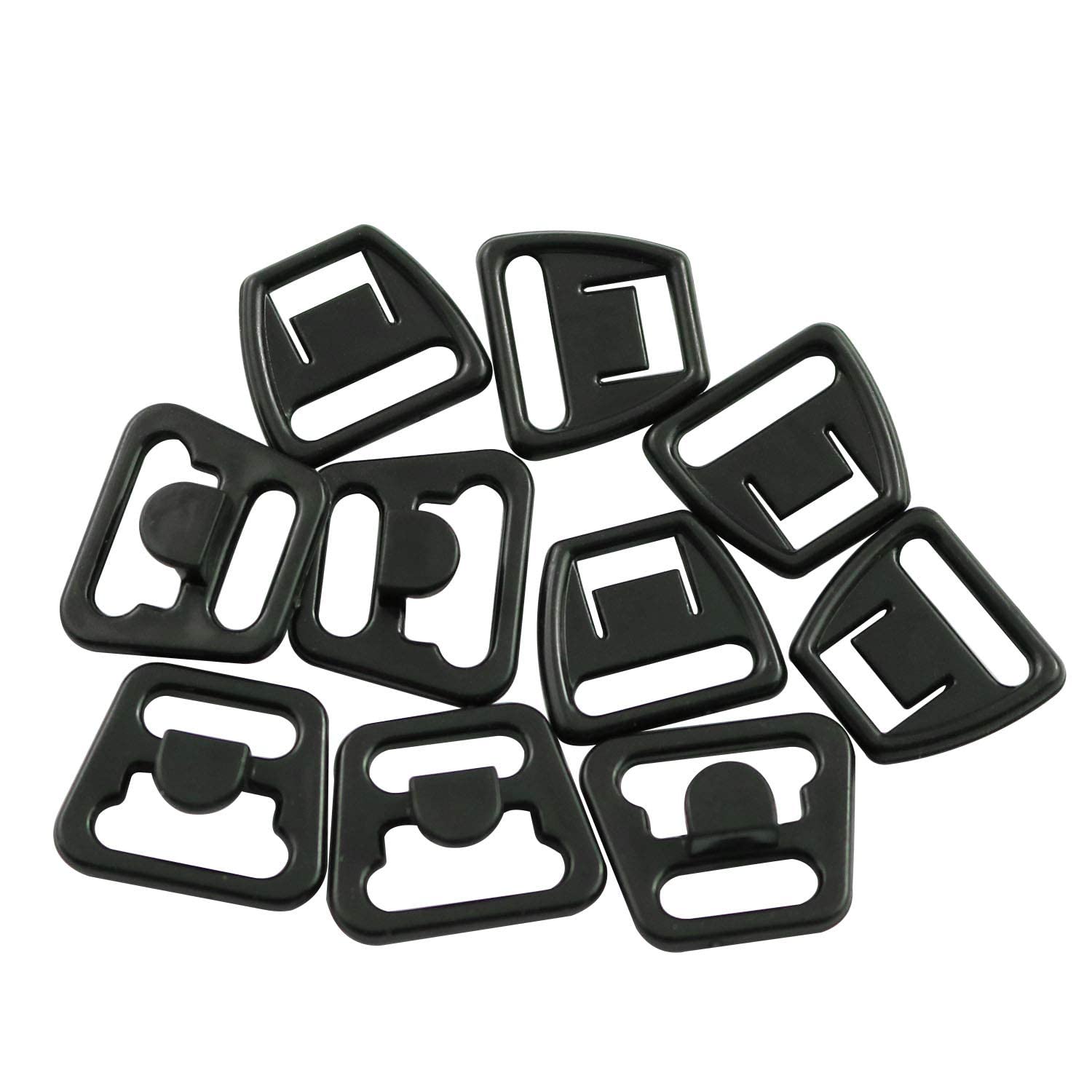 5pcs Nursing Clips Maternity Breastfeeding Bras Clasps Plastic DIY Accessories Buckle 1 2cm