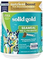 Vista 12 de Solid Gold SeaMeal Probióticos para Gatos y Probióticos para Perros para la Salud Digestiva - Suplemento Multivitamínico en Polvo de Kelp