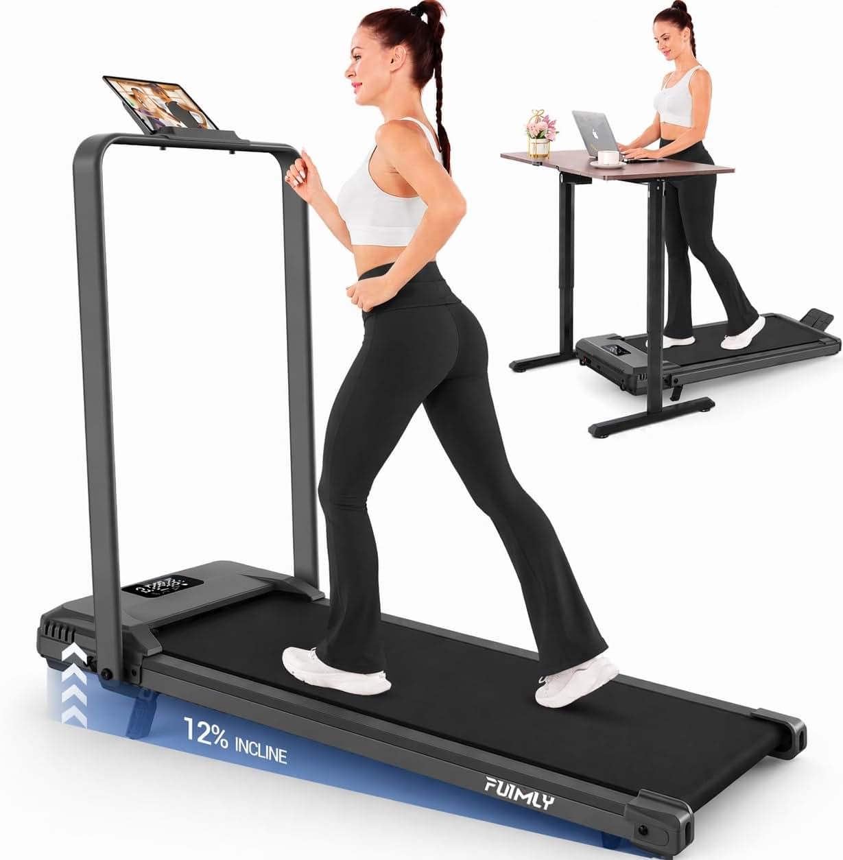 under desk treadmill vs walking pad for home office