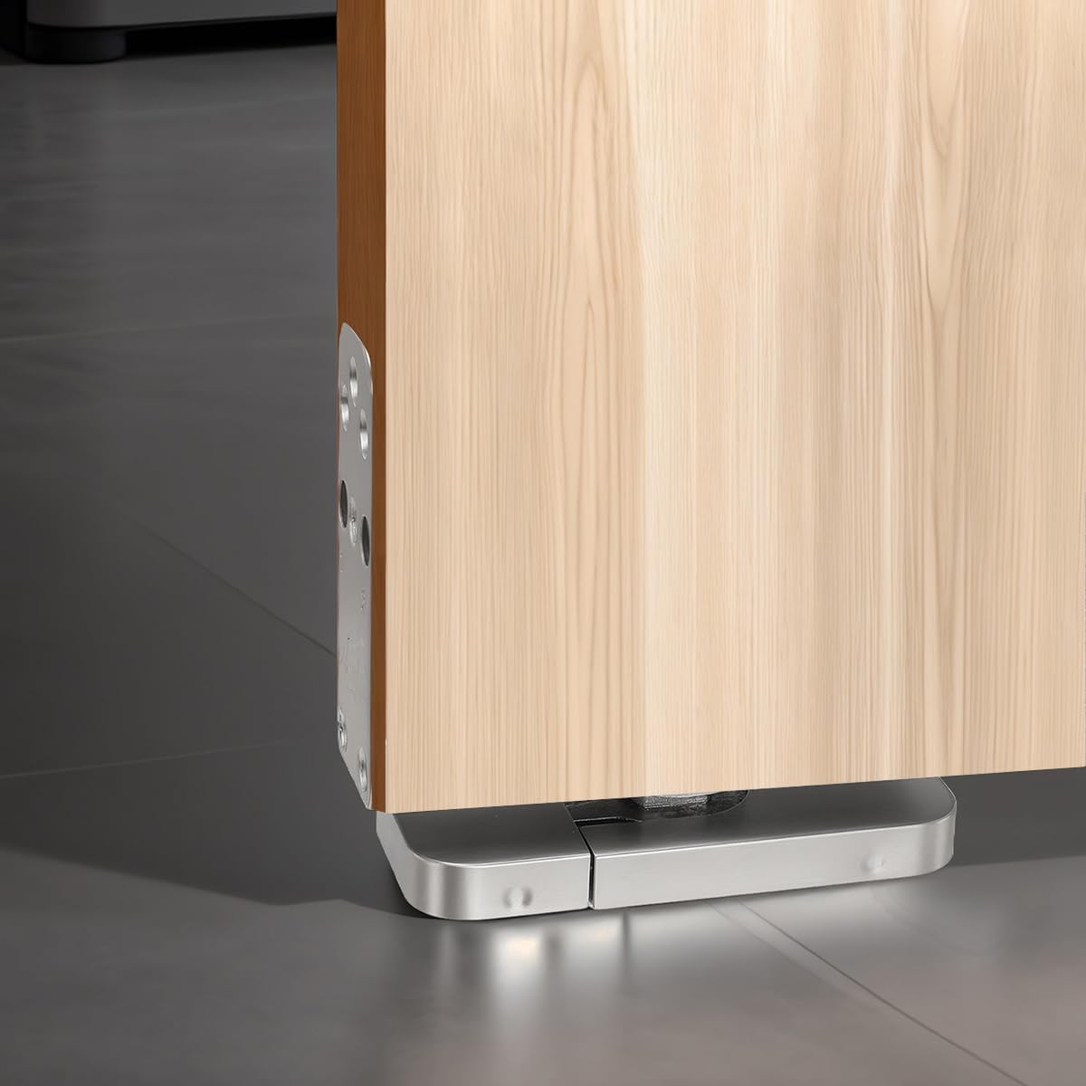 Door Pivot Hinges,Hidden Hinge Hardware for Heavy Duty Wood Doors