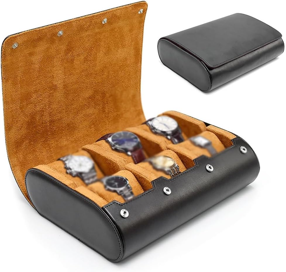 Large Capacity 6-position Watch Case, Collectible Storage Box, Detachable And