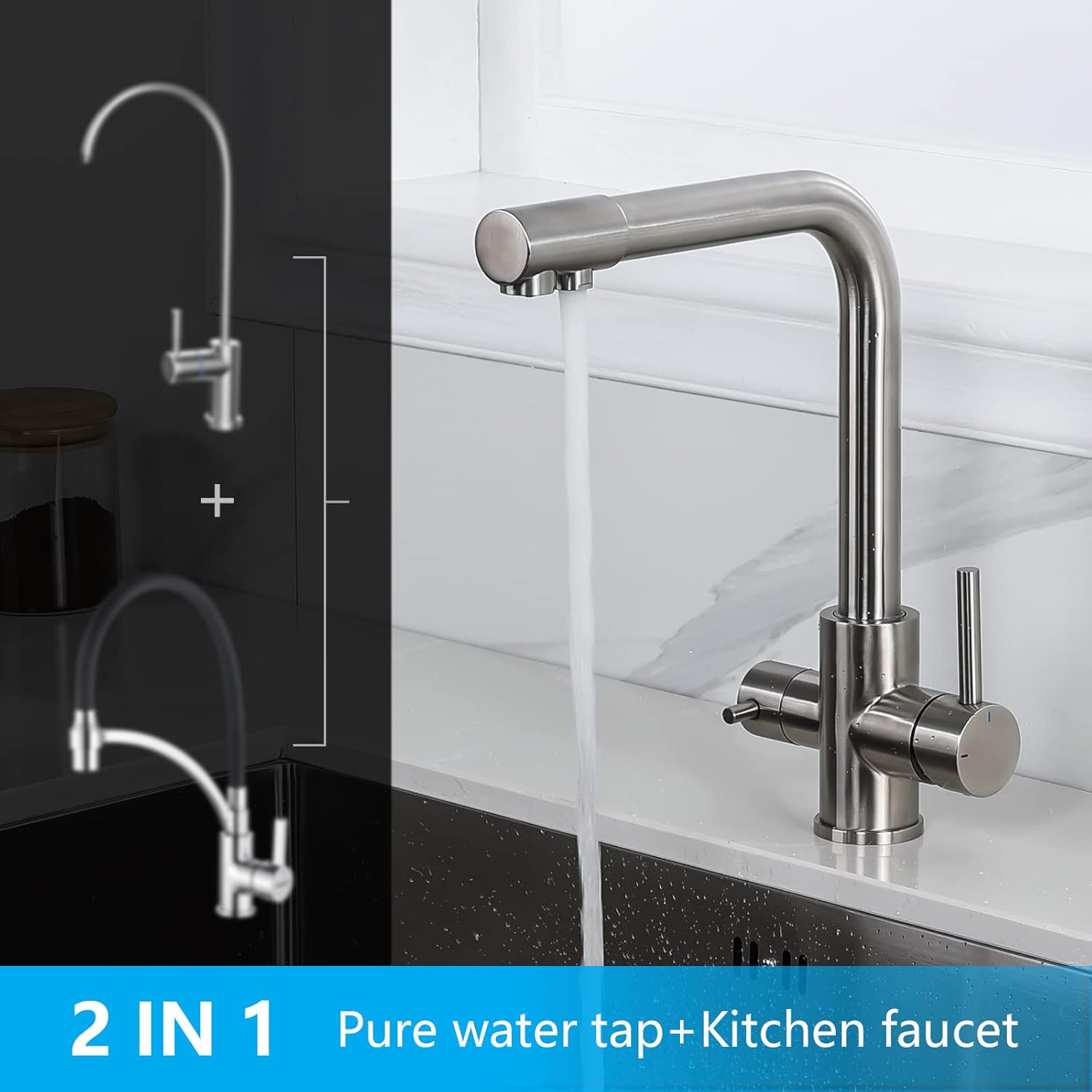 Diagram explaining the cold start feature and ceramic cartridge