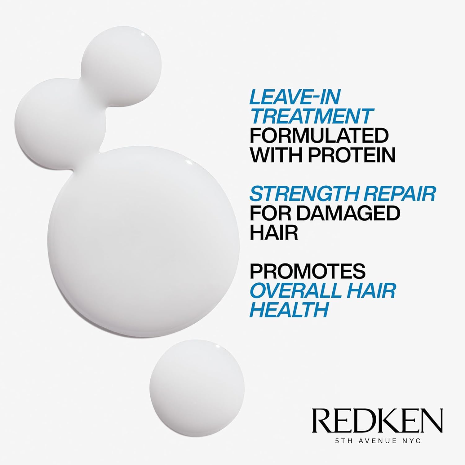 Redken Extreme Anti-Snap Anti-Breakage Leave-In Treatment For Distressed Hair - Fortifies & Helps Reduce Breakage,Infused With Proteins,(Pack of 2)