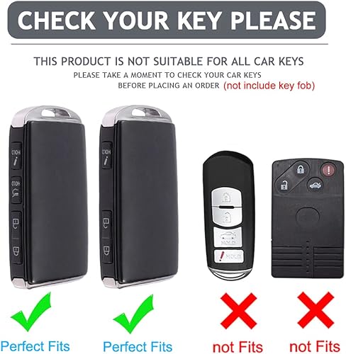 Miniatura 2 de Funda para llavero, funda de protección completa TPU premium para llavero, Marfil