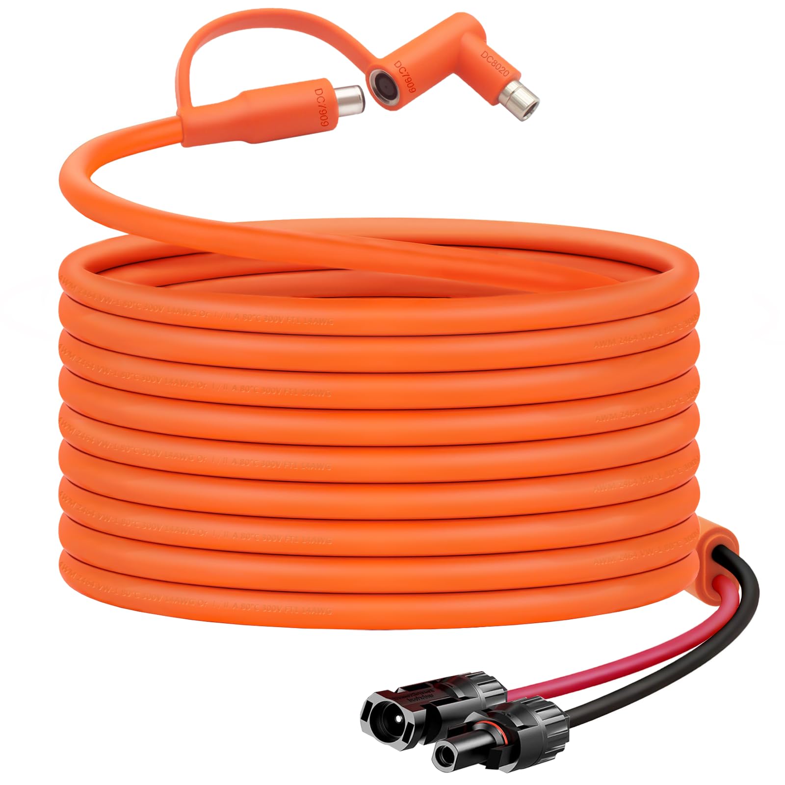 Amazon.com: Hoeine 30FT MC4 to 8mm Adapter Cable for Jackery